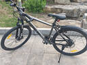 沃雷顿（VORLAD）山地自行车红日300碟刹禧玛诺24速可锁死前叉男士女士通勤单车 灰黑色26*17寸（身高165-180cm） 实拍图