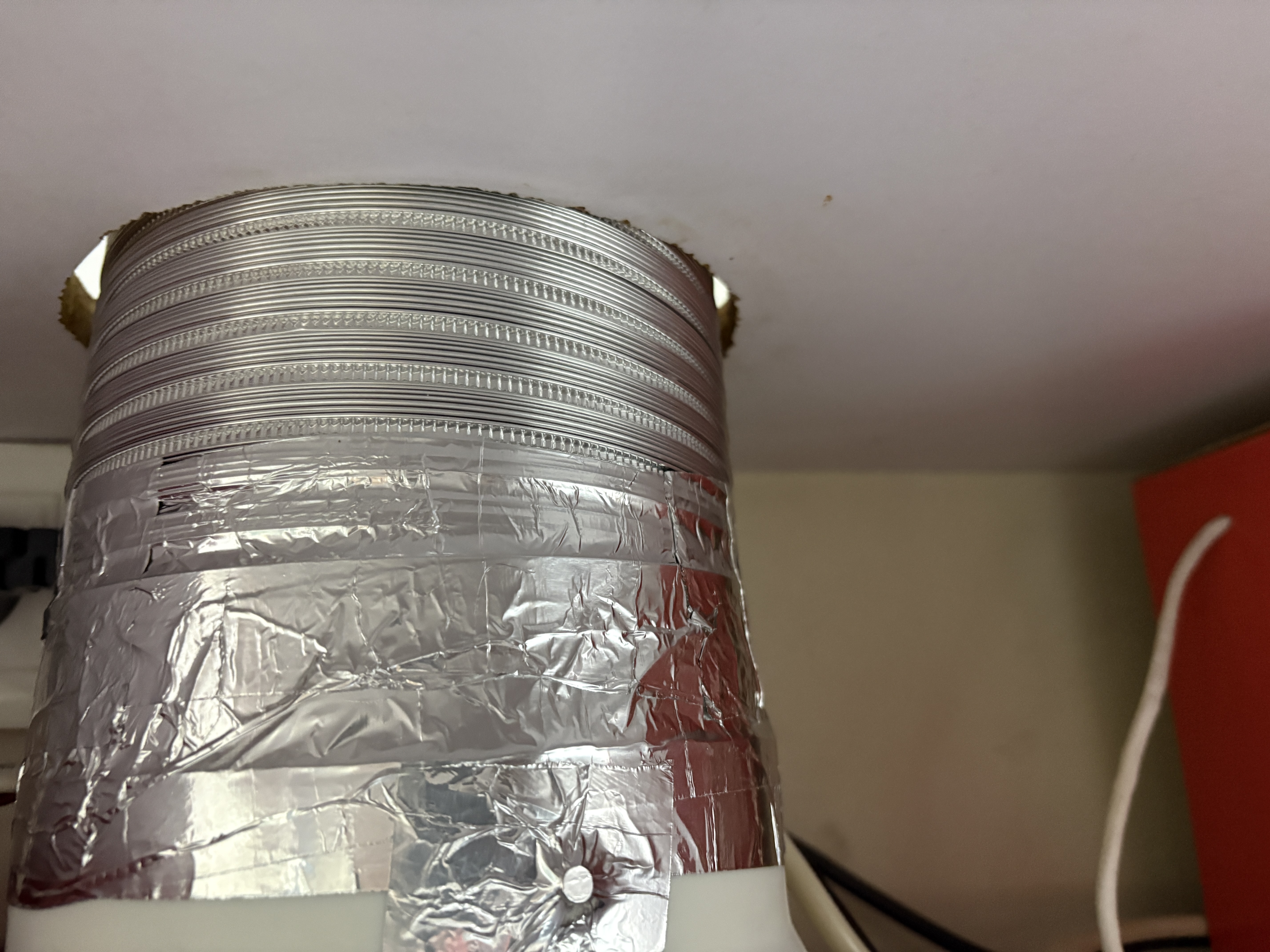 津赢油烟机排烟管 吸油烟机管道 纯铝烟管烟道排气管 耐用可伸缩弯曲不锈钢接头 适配150口径 1.5M 实拍图