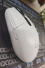 罗技（G）G304 LIGHTSPEED无线鼠标 游戏鼠标 轻质便携 绝地求生FPS鼠标英雄联盟LOL吃鸡 生日礼物 白色 实拍图