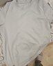 拇指白小T【水光魔术】二代三防短袖T恤春夏新款纯棉经典上衣 皓白男 M 实拍图
