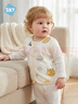 舒贝怡2件装婴儿衣服宝宝马甲春季马夹纯棉男女童背心坎肩上衣黄色90 实拍图