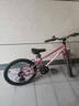 途锐达京东自营超轻自行车儿童6-12岁女孩单车小学生元旦礼物蜂鸟20寸粉 实拍图