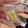 菜百首饰“财富”投资金条 足金Au999.9黄金金砖 投资 收藏礼品 “财富”金条 20克(不支持7天无理由退换货) 实拍图