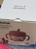 苏泊尔（SUPOR）辅食碗婴儿注水保温碗 真空保温碗316L不锈钢碗宝宝餐具吸盘碗 实拍图