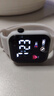 其他品牌高颜值LED手表时尚方形学生科技感超强夜光数字个性运动 太空白 实拍图
