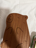 双枪乌檀木砧板家用婴儿辅食水果小菜板抗菌防滑便携卡皮巴拉小号 实拍图