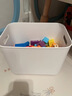 懒角落收纳盒储物盒杂物化妆品零食收纳筐办公室宿舍收纳箱 大号 实拍图