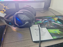 西伯利亚（XIBERIA）【全网热销】 V13电脑耳机头戴式有线游戏耳机 usb7.1声道 带线控 电竞耳机耳麦带麦 黑色 实拍图