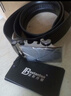 波斯丹顿（BOSTANTEN）男士皮带条自动扣牛皮裤腰带潮流正装裤带生日礼物黑色 实拍图