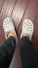 卡骆驰（CROCS）洞洞鞋经典款Clog檀健次同款男士夏季新款拖鞋凉鞋沙滩鞋女10001 10001-1FT-经典Clog/大气灰 43-44 (280mm) 实拍图