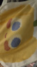 十月结晶汗巾隔汗巾吸汗巾幼儿园垫背巾儿童汗巾隔汗巾3条 果蔬绘绘24*32 实拍图