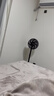 美的（Midea）【超级单品】七叶轻音立式电风扇家用柔风落地扇台式桌面小型风扇大风量节能摇头宿舍电扇 SAF30AB 实拍图