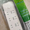 公牛（BULL）插座/插线板/插排/排插/接线板/宿舍家用桌面拖线板  3C认证  8位总控开关全长5米 GN-B3440 实拍图