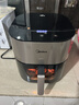 美的（Midea）小炎烤空气炸锅蒸烤一体上下双热源免翻面 多功能家用实用大容量6L 智能可视金属内腔烤箱KZC6054 实拍图