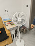 美的（Midea）【闪拆系列】一键闪电拆装直流变频家用语音电风扇一级能效轻音落地扇大风力卧室立式电扇SDJ30BC 实拍图