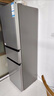 海尔（Haier）「真省电」217L三门家用小户型冰箱抗菌净味一级能效风冷无霜星辉银BCD-217WGHC3E9S9国家补贴 实拍图