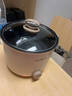 苏尔泊自电饭锅电炒锅电饭煲2-3人炖蒸煮一体电煮锅宿舍学生电火锅1-2人家用煎炒蒸煮煮粥煲汤小型 2L 不粘锅【可调节火力】带蒸笼 实拍图