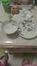 品来运陶瓷茶杯欧式骨瓷咖啡杯套装下午茶具创意英式红茶杯田园风情水杯 茶花杯碟+勺 实拍图