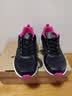 361°女鞋 跑步鞋女运动鞋春夏季361度女鞋网面休闲鞋透气软底旅游鞋子 黑色/杜鹃粉 39 实拍图