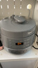 美的（Midea）0涂层精钢厚釜电压力锅5L双胆全自动智能预约家用煲汤煮饭煲MY-C5856G高压锅4-6人 实拍图