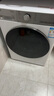 LG小旋风 10KG全自动滚筒洗衣机带烘干一体 360°速净喷淋 蒸汽除菌螨 AI直驱智慧洗 FCW10D4WA 实拍图