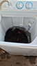 海尔（Haier）半自动双桶洗衣机 10KG 双电机双缸 家电国家补贴以旧换新京东自营 XPB100-81D2 实拍图