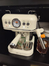 小熊（Bear）咖啡机 家用小型半自动意式 胶囊可用冷热双萃20Bar泵压 压力计 自动打奶泡 小白咖E12S7 实拍图