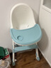 三条小鱼宝宝餐椅多功能可折叠便携儿童餐桌椅婴幼儿小孩可调节吃饭桌座椅 牛油果绿【折叠+万向轮+调节】 实拍图