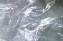七海秋一次性雨鞋套防水防滑雨靴脚套加厚塑料男女通用鞋套长筒白6只装 实拍图