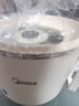 美的（Midea）电煮锅 小电锅 0涂层便携式折叠锅 304不锈钢电热锅旅行出差家用1.6L多功能泡面锅XZE1625XS配蒸架 实拍图