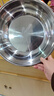 【不锈钢】和面盆厨房烘焙家用火锅盆洗菜打蛋汤锅盆醒面盆料理盆 32cm【热卖款】不锈钢 和面盆 实拍图
