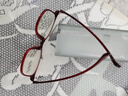 博视者老花镜男士女士京东自营高清晰官方正品老花镜8013 红色 400度 实拍图