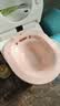 艾卡安痔疮坐浴盆女士专用产妇私处清洗器马桶坐便盆术后洗屁股盆浅粉色 实拍图