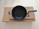 炊大皇炒锅不粘锅易洁少油烟平底炒菜锅煎锅32cm磁炉通用深蓝SL32CG 实拍图