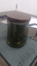 京东京造 远山泡茶杯 茶水分离高硼硅玻璃具礼物男士【不锈钢茶漏】 440ml 实拍图