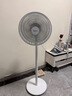 美的（Midea）【品质推荐】七叶轻音柔风电风扇/家用省电落地扇/台式电扇/广角摇头节能宿舍小型风扇 SAE35CA 实拍图