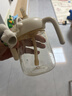 LUSN儿童PPSU吸管杯喝水杯牛奶杯家用直饮杯水杯带刻度便携学饮杯 实拍图