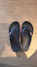 卡骆驰（CROCS）贝雅卡骆班运动拖鞋男鞋女鞋居家夹脚平底人字拖鞋|205393 深蓝/辣椒红-4CC 39 (240mm) 实拍图