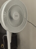 美的（Midea）【闪拆系列】一键闪电拆装直流变频家用语音电风扇一级能效轻音落地扇大风力卧室立式电扇SDJ30BC 实拍图