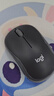 罗技（Logitech）M185鼠标 无线鼠标 办公鼠标 对称鼠标 黑色灰边 带无线2.4G接收器 实拍图