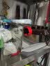 纳丽雅不锈钢刀架家用多功能厨房带盖带锁刀箱置物架酒店商用刀座菜刀盒 加厚三格刀箱（无盖） 实拍图