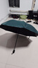 【已售100万】手动UV折叠黑胶防晒防紫外线遮阳晴雨两用伞 【手动款8骨】森林绿UV 实拍图