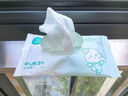 全棉时代（PurCotton）全棉时代纯棉婴儿湿巾生儿湿纸巾宝宝专用试用装5片/包 实拍图