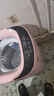 小鸭小黄鸭系列婴儿洗衣机烘干一体迷你高温煮洗全自动洗衣机宝宝儿童专用小型儿童带烘干 4.5KG粉【蓝光升级+10大程序】终生维修 波轮 【全自动洗脱一体】 实拍图