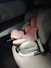 Heekin德国 儿童安全座椅汽车用0-4-12岁婴儿宝宝360度旋转ISOFIX硬接口 时尚粉(ISOFIX+360度旋转) 实拍图