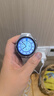 华为HUAWEI WATCH 5 42mm基础款不锈钢表壳金星白素皮复合表带X-TAP智感窗eSIM通信手表 实拍图