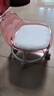 亚克力小凳子静音带万向轮儿童学步凳网红小椅子滑轮矮凳浴室凳 颜色随机【活动款】 实拍图