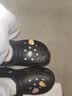 卡骆驰（CROCS）厚底云朵洞洞鞋户外休闲时尚一脚蹬沙滩鞋拖鞋 206750 206750-001 36 -37 实拍图