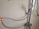 科固（KEGOO）花洒软管加密防爆双铜头4分淋浴喷头连接进水管不锈钢1.5米 K5076 实拍图