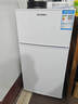 HYUNDAI（韩国现代）小冰箱迷你小型家用冷藏冷冻宿舍出租房办公室双开门二门电冰箱节能省电 80L白【行业热卖+日销过百】 实拍图